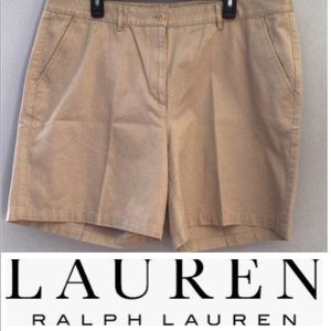 Lauren Ralph Lauren Tan Women's Shorts